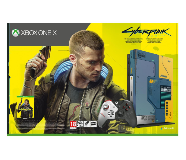 Microsoft Xbox One X 1TB - Cyberpunk 2077 Limited Edition - 571407 - zdjęcie 12
